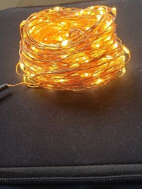 Warm White Copper LED  Starry String Lights
